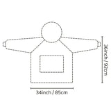 Wearable Blanket Hoodie for Adults Oversized Fleece Hooded Blanket with Sleeves and Pockets Giant Warm Coat for Women