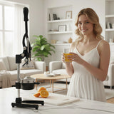 SAEIV Cast Iron Citrus Juicer Manual Juice Press for Commercial Use Heavy-Duty Countertop Press for Fresh Orange Juice