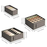 1PC Closet Organizer Underwear Drawer Organizer Socks Storage Box Wardrobe Organizer Clothes Cabinet Drawer Organizers