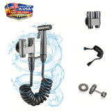 Double Control Toilet Bidet Sprayer Handheld Attachment with Pressure Control for Feminine Hygiene Baby Diaper and Pet Bath