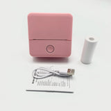 Mini Portable Wireless Thermal Printer, Inkless Printing, Compatible with iOS/Android, for Photos, Labels Notes, Study Essential