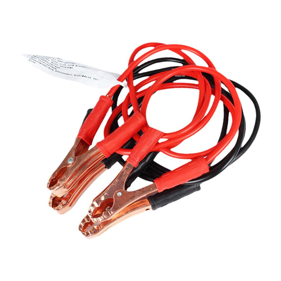 1.8 M 500A Car Battery Jump Cable Booster Cable Line Emergency Jump Starter Leads Van SUV Double-ended With Clamps Clips