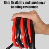 1.8 M 500A Car Battery Jump Cable Booster Cable Line Emergency Jump Starter Leads Van SUV Double-ended With Clamps Clips