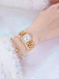 Women Luxury Brand Watch 2025 Dress Silver Gold Women Wrist Watch Quartz Diamond Ladies Watches Female Clock Bayan Kol Saati