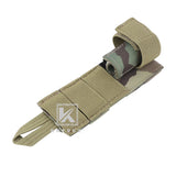 KRYDEX Tactical Modular Radio Antenna Relocation Retention Pouch Small MOLLE Wargame Hunting Hiking Combat Equipment Pouch