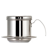 350ml Vietnamese Moka Pot Espresso Coffee Maker Portable Stainless Steel Filter Holder Drip Filter Coffee Accessories