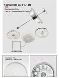 1.5L / 2L Coffee Maker French Press Stainless Steel Espresso Coffee Machine French Press Double-Wall Insulated Coffee Tea Maker