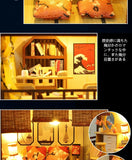 Newest DIY Wooden Dollhouse Japanese Architecture Doll Houses Mininatures with Furniture Toys for Children Friend Birthday Gift