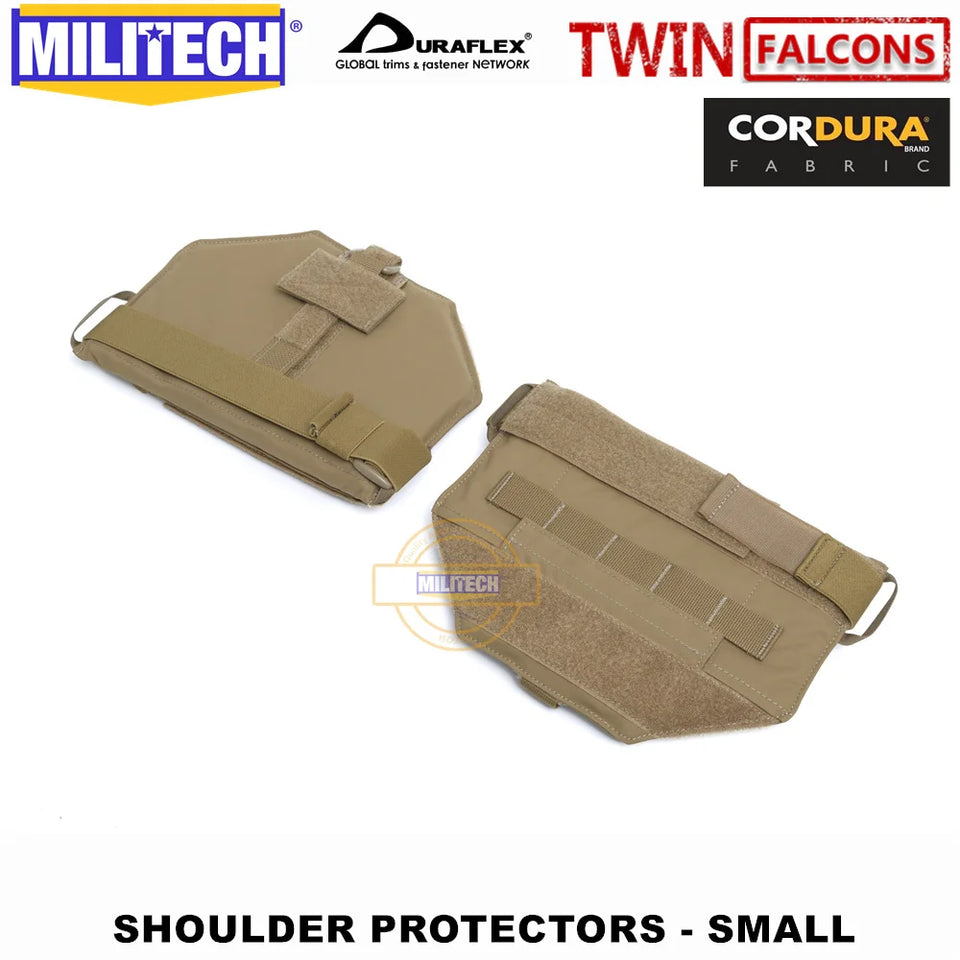 MILITECH NIJ 3A ballistic shoulder protector bulletproof thigh protector NIJ 3A 0101.06 NIJ 0101.07 HG2 deltoid armor protection