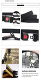 Solid Quick Release Metal Buckle Canvas Tactical Belts Comfortable Webbing Waistband Outdoor Corps Training Hiking Belt For Men
