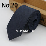 Commercial Luxury 100% Wool Tie Classical Color Black Grey Necktie Mens Fashion Neckties Designer Handmade European Style Ties