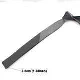 Commercial Luxury 100% Wool Tie Classical Color Black Grey Necktie Mens Fashion Neckties Designer Handmade European Style Ties