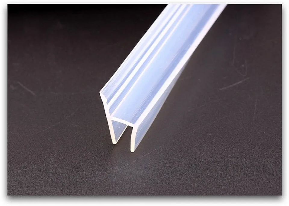 6 8 10 12mm Glass Seals Frameless Shower Bathroom Door Window Balcony Screen Sealing Strip Weatherstrip Draft Stopper Big h