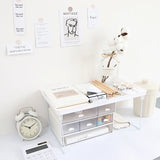 Home Closet Organizer Storage Shelf Kitchen Adjustable Storage Rack Shelves Cabinet Holders Space Saving Makeup Organizer