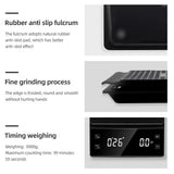 3kg/0.1g Coffee Scale with Timer Kitchen Tools Digital Multifunction Weighing Scale Pour Over Drip Espresso Scale LCD Display