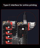 BIGTREETECH Octopus Pro 3D Printer Motherboard 60V 8-axis Support TMC5160 Pro TMC2209 for Ender3 VORON 2.4 3D Control Board