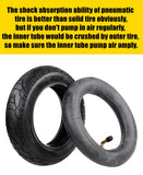 Original ZERO 8.5x2 Inch Pneumatic Tire & Inner Tube for Electric Scooter GRACE & ZERO 8 9 T8 T9 8.5 Inch Marucy Inflatable Tyre