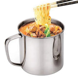 Coffee Tea Handle Cup Drinking Mug Ecofriendly Handle Design Large-capacity Stainless Steel Water Tea Storage Bottle for Camping