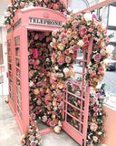 HOMFUN Diamond Painting Full Square/Round Drill 5D DIY "Rose flower car Tower" Daimond Embroidery Rhinestone Cross Stitch Decor