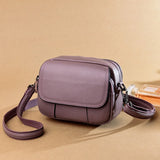 Genuine Leather Women's Casual Fashion Bag Women Messenger Bag Small Shoulder Bag Crossbody Bags for Real Cowhide Women Handbags