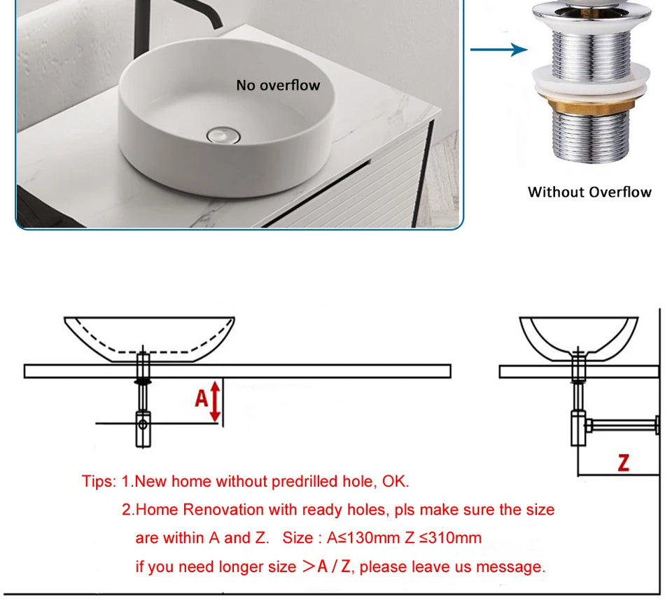 Bathroom Basin Bottle Trap Drain Modern Bathroom Sink P-Trap Set Pop Up Filter Chrome Basin Siphon Horse Accessory Renovation