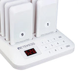 RETEKESS TD157 Restaurant Pager System Pagers 984ft Long Range Beepers for Food Truck Bars  Food Court No Vibration Mode