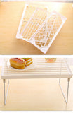 Home Closet Organizer Storage Shelf Kitchen Adjustable Storage Rack Shelves Cabinet Holders Space Saving Makeup Organizer