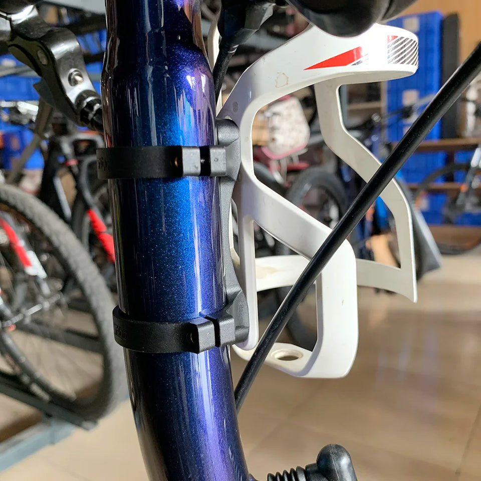 TRIGO Bottle Cage Bracket Mount Holder for Brompton 3Sixty Pikes Birdy Folding Bike 29mm to 35mm Bottle Cage Bicycle Accessories