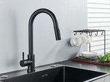 Smart Sensor Touch Kitchen Sink Faucet Brushed Nickel Poll Out Spout Black/Gold Sensor Faucets 360 Rotation Crane Two Functions