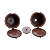 Reusable Coffee Capsule Filter Cup Coffee Machine Adapter Dripper Tea Baskets Pod Strainer for Nescafe Dolce Gusto Coffeeware