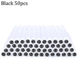 Reusable Eyebrow Brush Tube Disposable Eyelash Brushes Mix Eyebrow Brush with New Eelash Resin Drill Replaceable Makeup Brushes