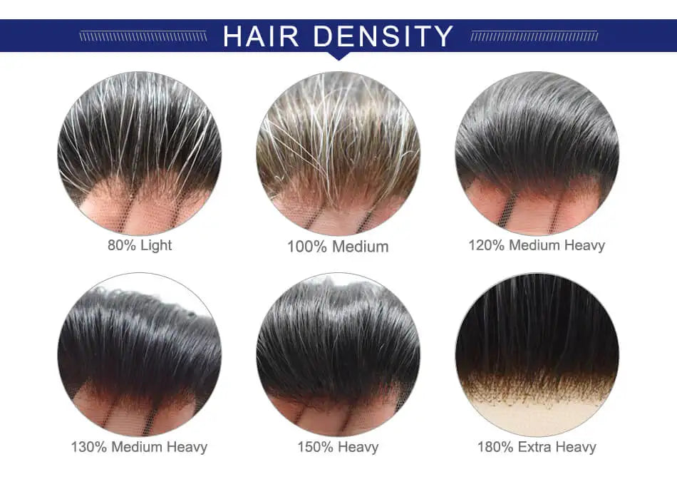 New Australia--Male Hair Prosthesis Toupee Men Lace and PU Breathable Men's Wig For Men Natural Hairline 6" Men's Hair System