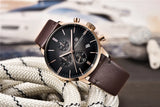 PAGANI DESIGN New Men Watches Multi time zone Quartz Business watch Auto Date Men Watches Japan Movt Watch Men Chronograph Gift