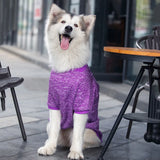 3XL-9XL Winter Warm Large Dog Clothes For Big Dogs Sweater Hoody Pet Wool Sweatshirt Coat For Labrador Samoyed Retriever Alaskan