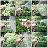 High Pressure metal Garden Water Spray Gardening Sprayer Water Hose Jet Household Lawn Car Washing Guns Yard Watering Sprinkle