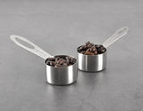 30ml/10g Coffee Bean Spoon Stainless Steel Teaspoons Measure Spoon Coffee Scoop Milk Powder Spoon Home Kitchen Measuring Tool