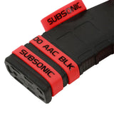 6 Pack Marking Band for Magazine 300 Acc BLK Supersonic/Subsonic 300 AAC BLK/7.62x35 mm Magazine Marking Band