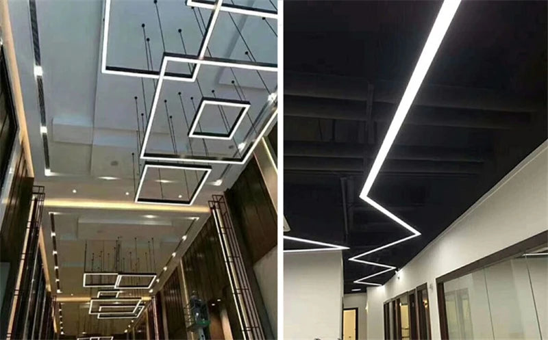 1-30pcs/Lot perfil aluminio led Corner Aluminium Profile Channel Holder for LED Strip Light Bar Cabinet Lamp Kitchen Closet