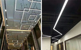 1-30pcs/Lot perfil aluminio led Corner Aluminium Profile Channel Holder for LED Strip Light Bar Cabinet Lamp Kitchen Closet
