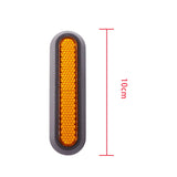 Wheel Cover Protect Shell For Xiaomi Electric Scooter Pro 2/1s/M365 Front Rear Safety Reflective Parts yellow reflector