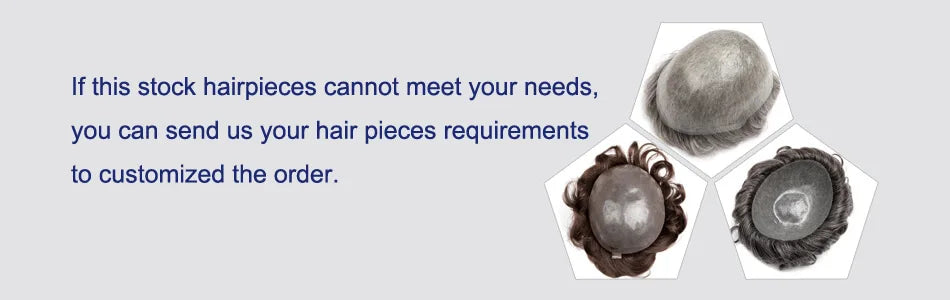 New Australia--Male Hair Prosthesis Toupee Men Lace and PU Breathable Men's Wig For Men Natural Hairline 6" Men's Hair System
