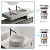 Bathroom Basin Bottle Trap Drain Modern Bathroom Sink P-Trap Set Pop Up Filter Chrome Basin Siphon Horse Accessory Renovation