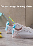New No Bending Lazy Shoe Horn Unisex Shoes Wear Helper Colorful Shoehorn Easy On And Off Shoe Sturdy Slip Aid Shoe Acessories