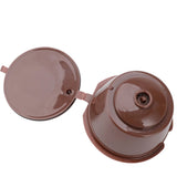 Reusable Coffee Capsule Filter Cup Coffee Machine Adapter Dripper Tea Baskets Pod Strainer for Nescafe Dolce Gusto Coffeeware