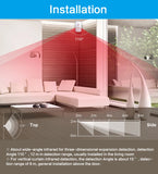 Wireless 433MHz EV1527 Mini PIR Motion Sensor & Alarm Detector Infrared Sensor PIR Sensor Motion Detector for Home Alarm System
