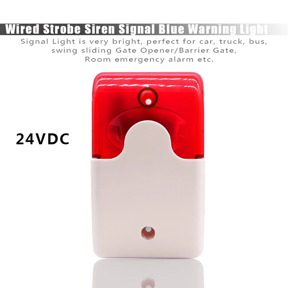 AC/DC 12V -24V LED Lights Swing Sliding Gate Opener/Barrier Gate Warning Lights, Warning Lights, Traffic Lights