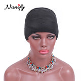 Nunify New Fashion Non Slip Adjustable Lace Wig Headband Foam Mesh Wrap Wig Band Soft Polyester Mesh Belt Bonnets