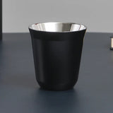 Custom Name Stainless Steel Espresso Cups Double Wall Insulated Cups Demitasse Cups Coffee Cup For Drinking Coffee, Gift for Him