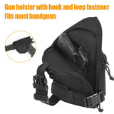 Concealed Carry Bag Tactical Crossbody Sling Backpack Shoulder Gun Holster Bag Chest Pack EDC Pouch Pistol Holster Bag Hunting