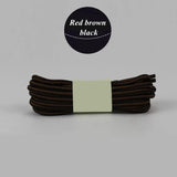 1 Pair 18 Colors Striped Double Color Shoe laces Round Outdoor Sneakers Shoelaces Cotton Boots Shoelace 70CM 90CM 120CM 150CM